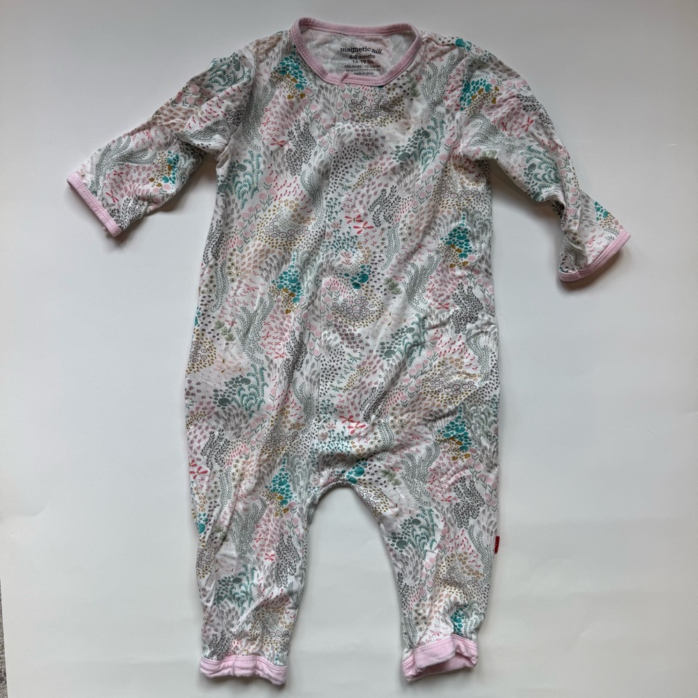 Magnetic Me floral onesie